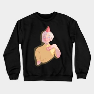 Yellow Aurora Crewneck Sweatshirt